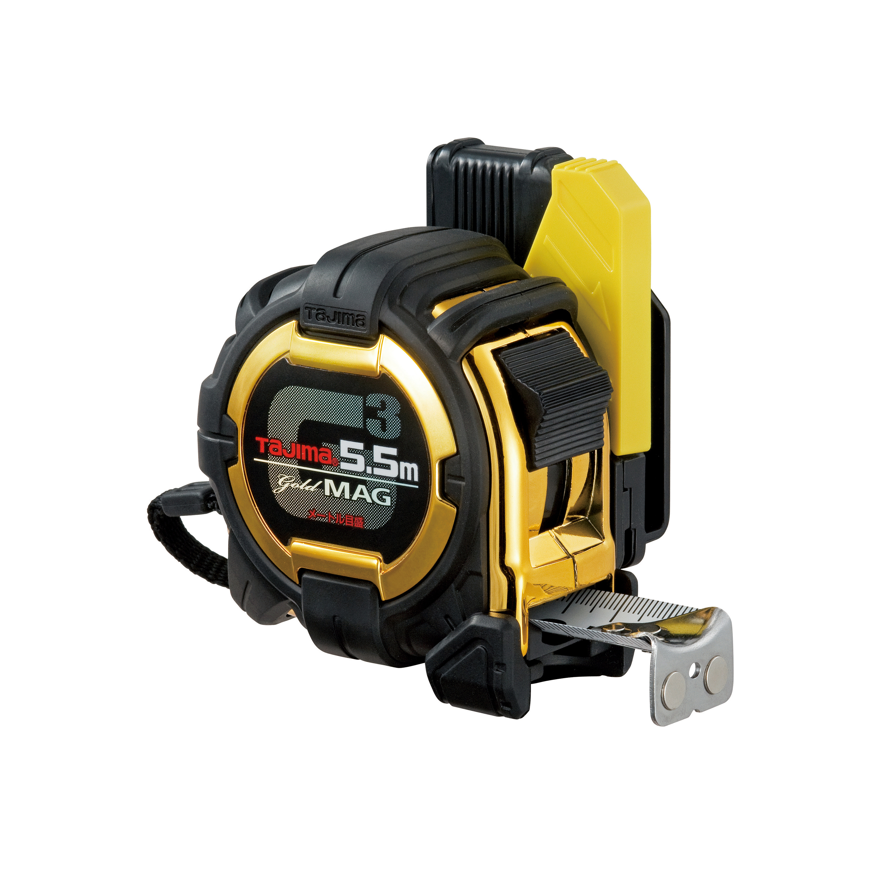 TAJIMA G3 附安全扣磁鐵公分捲尺 5.5*25 SFG3GLM25-55BL