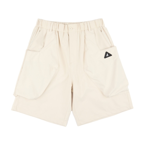 KANGOL 短褲 黑 卡其 多口袋 休閒短褲 中性 6425152220 6425152231