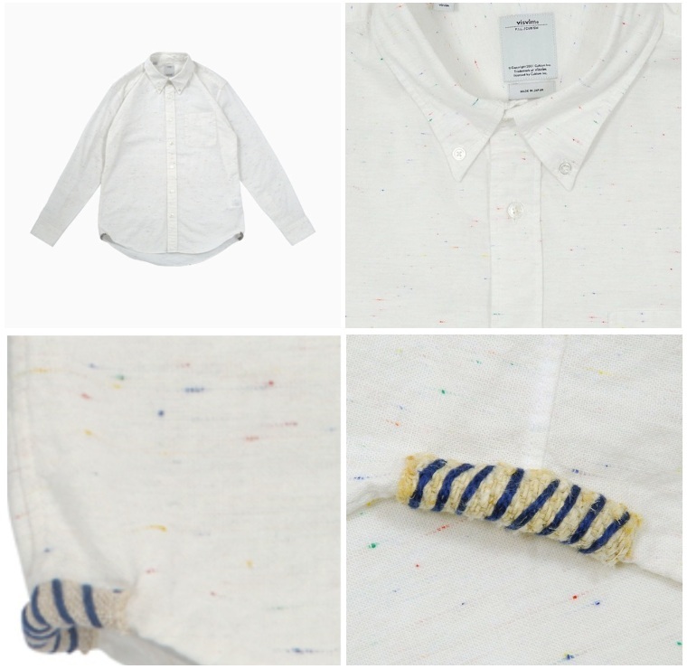 VISVIM V+V OXFORD KUBA SHIRT L/S - WHITE SIZE 1 PRE ORDER ITEM (預訂中)