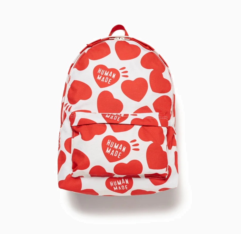 HUMAN MADE 2025 HEART BACKPACK - RED PRE ORDER ITEM (預訂中)