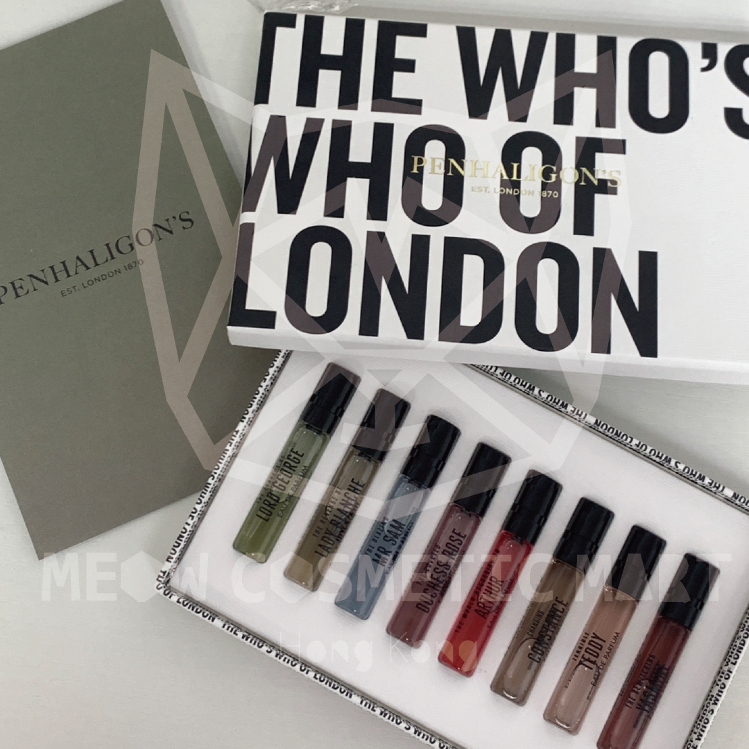 PENHALIGON'S  - Portraits Scent Library Edp set 獸首系列小套裝 2ml x 8