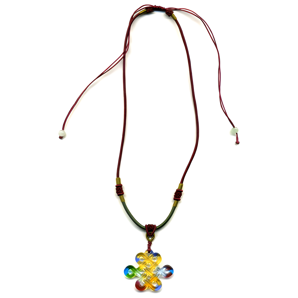 琉璃如意項鍊｜居家開運護身飾品 吉祥典雅好運隨身