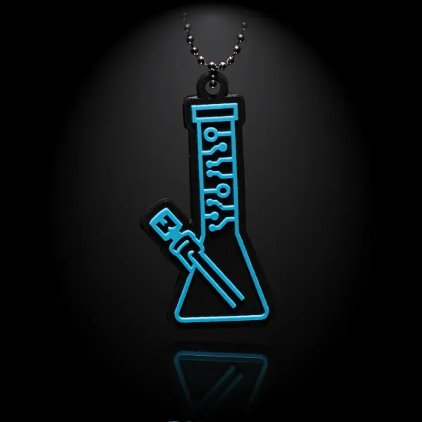 🇺🇸 Milkyway - Circuitboard Blue Beaker Orbital 吊飾 (藍)