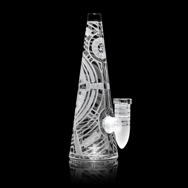 🇺🇸 Milkyway - Nuclear Clear Dab Rig 玻璃水煙壺（18cm）