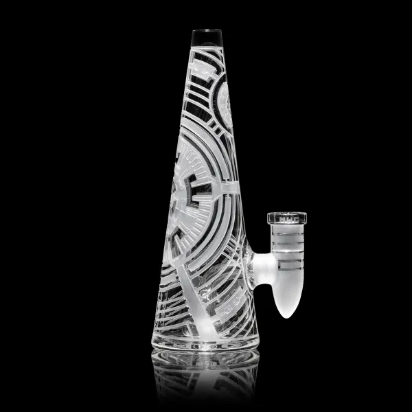 🇺🇸 Milkyway - Nuclear Clear Dab Rig 玻璃水煙壺（18cm）