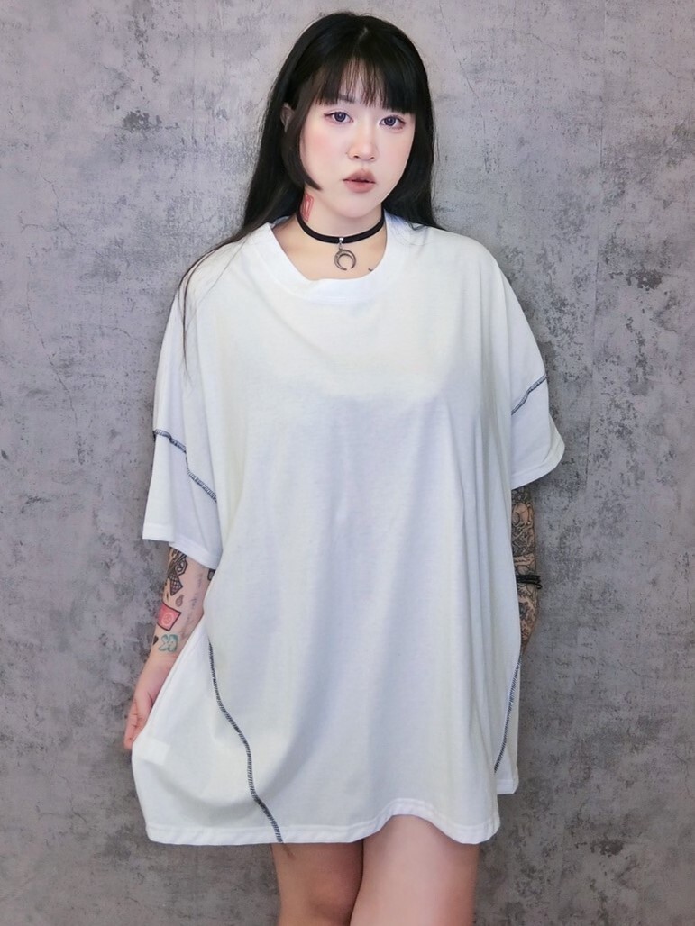 寬版外車線上衣