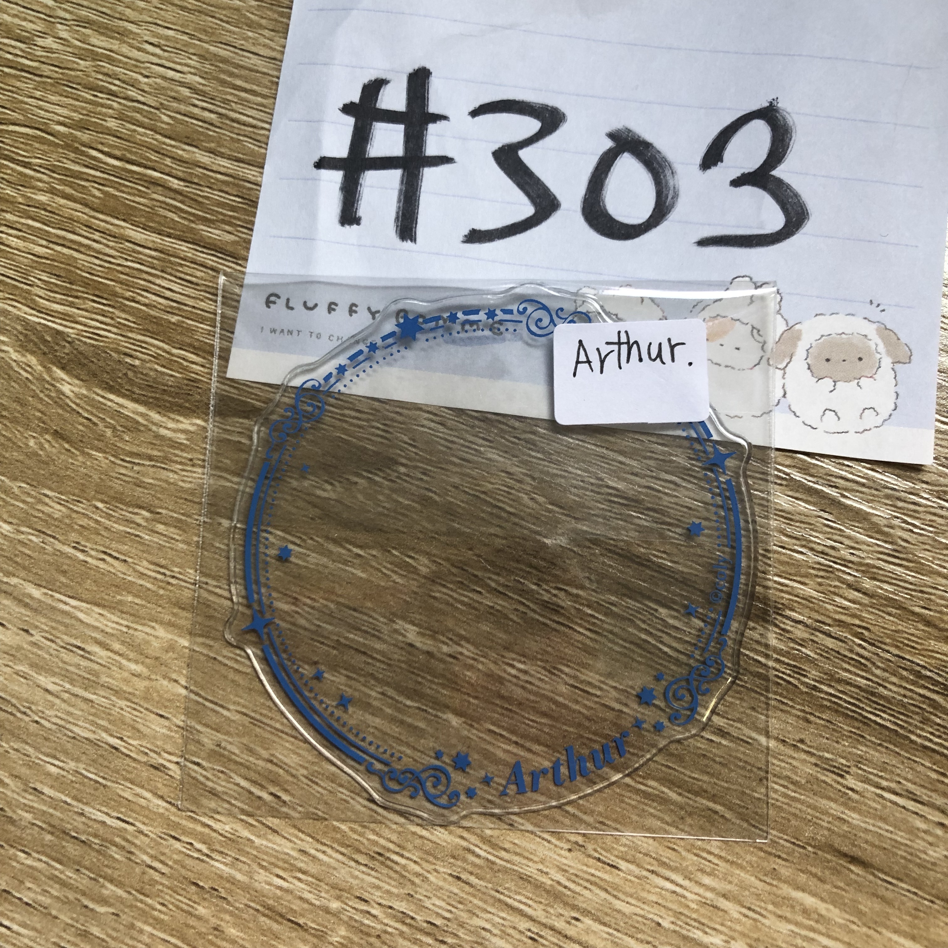 魔法使的約定  ARTHUR 襟章套#303