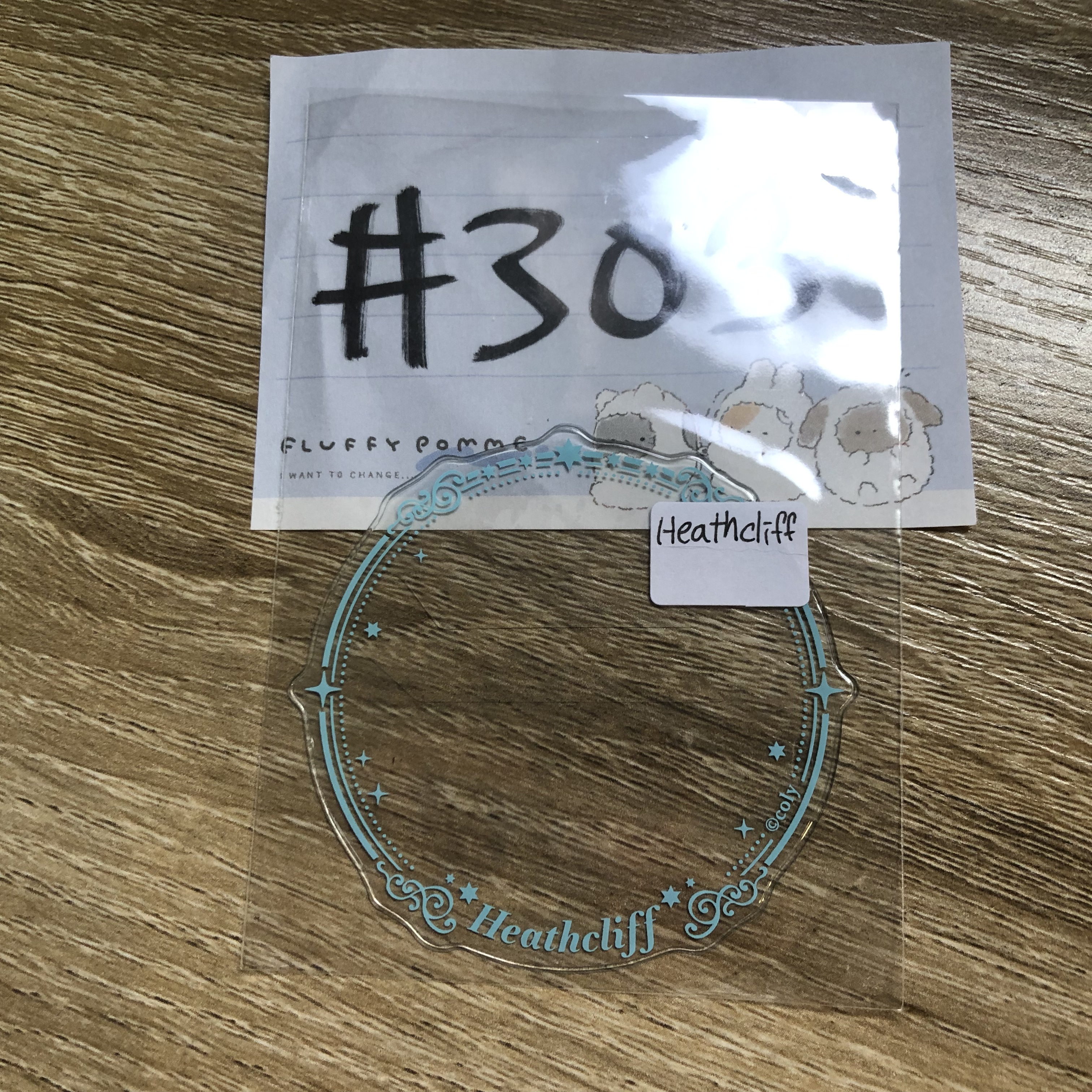 魔法使的約定  heATHCLIFF 襟章套#303