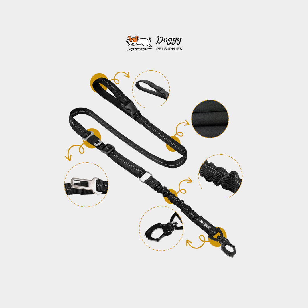 【 OneTigris 】GSD28A-BK leash遠征型牽繩