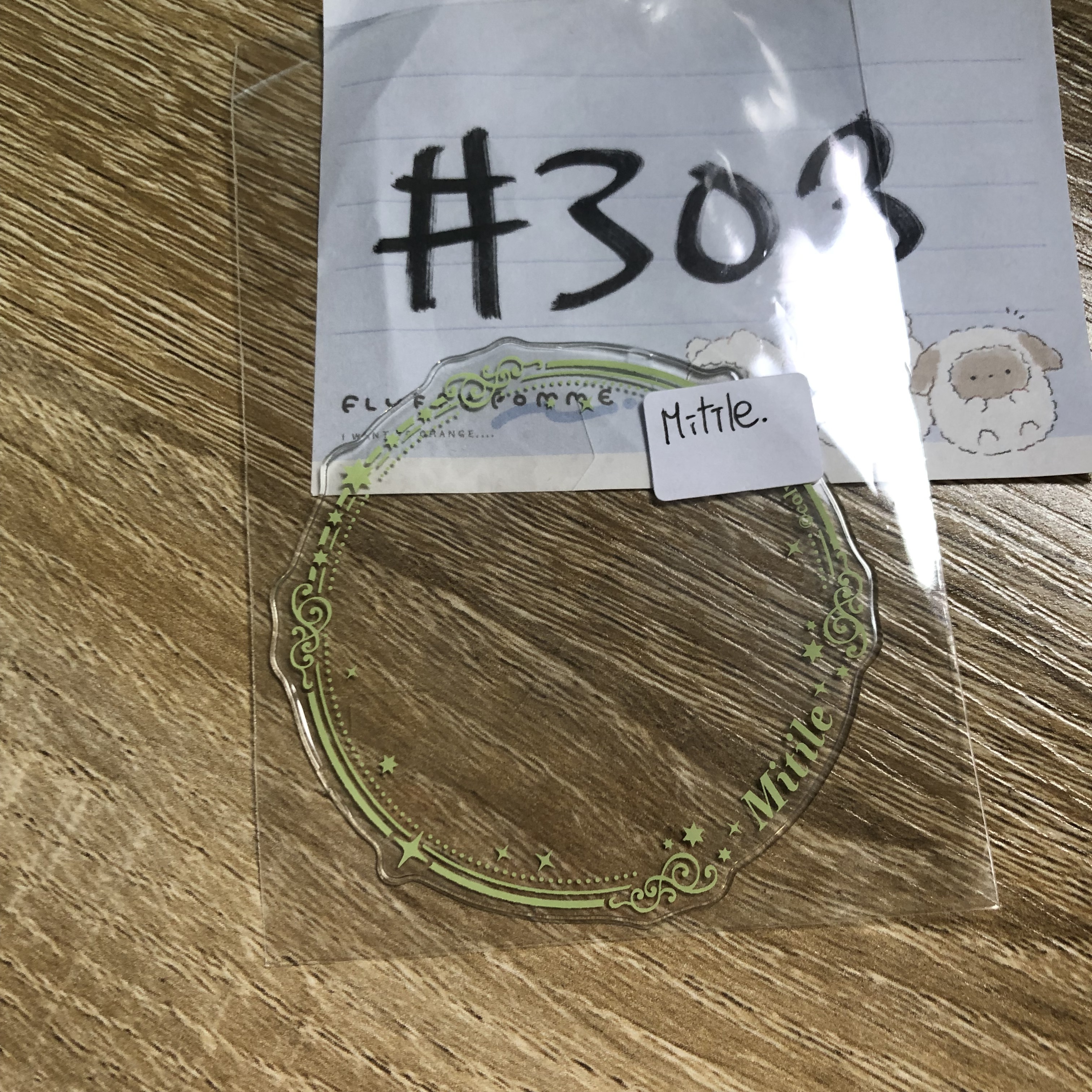 魔法使的約定  MITILE 襟章套#303