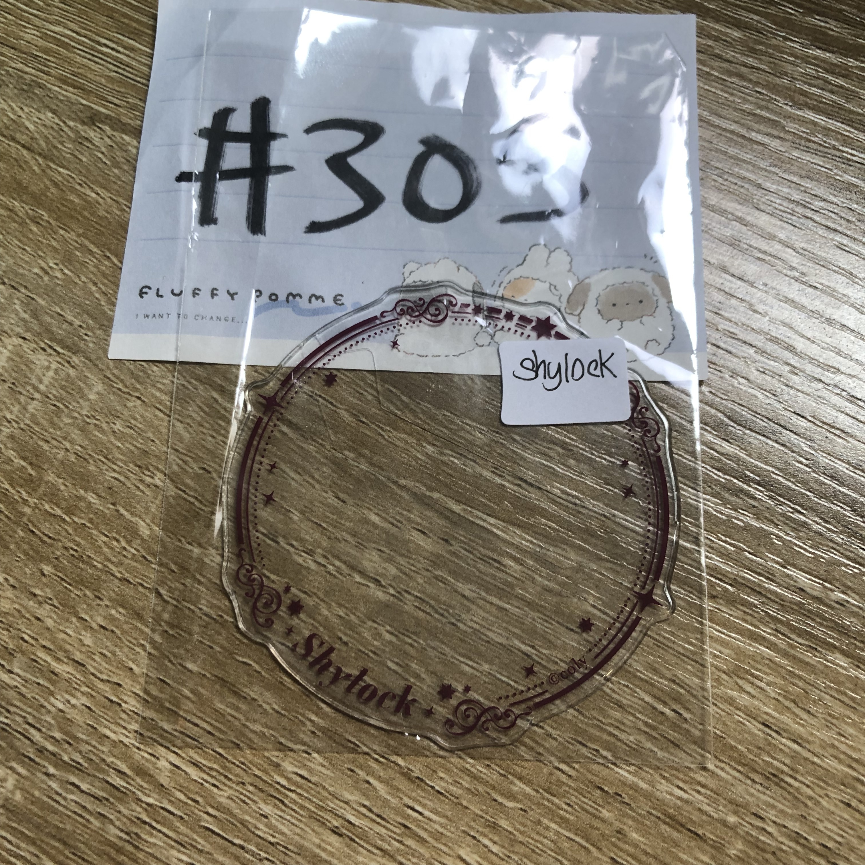 魔法使的約定  SHYLOCK 襟章套#303