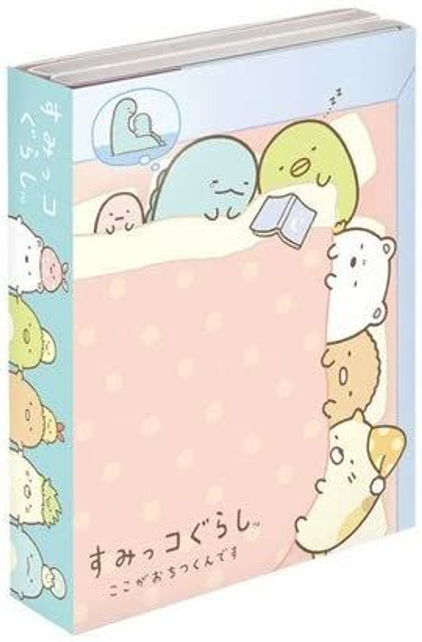 角落生物睡眠做夢翻蓋便條紙