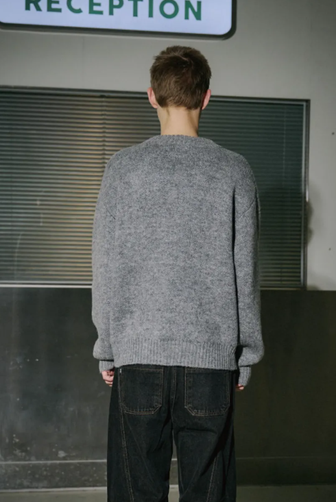 CPGN STUDIO / Ribboncat Brush Knit / Gray /  JUL25