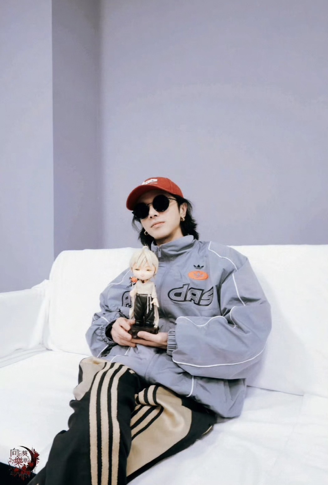 ADIDAS ORIGINALS 復古 賽車風 防風 透氣 立領 外套 霧霾灰 JM8034