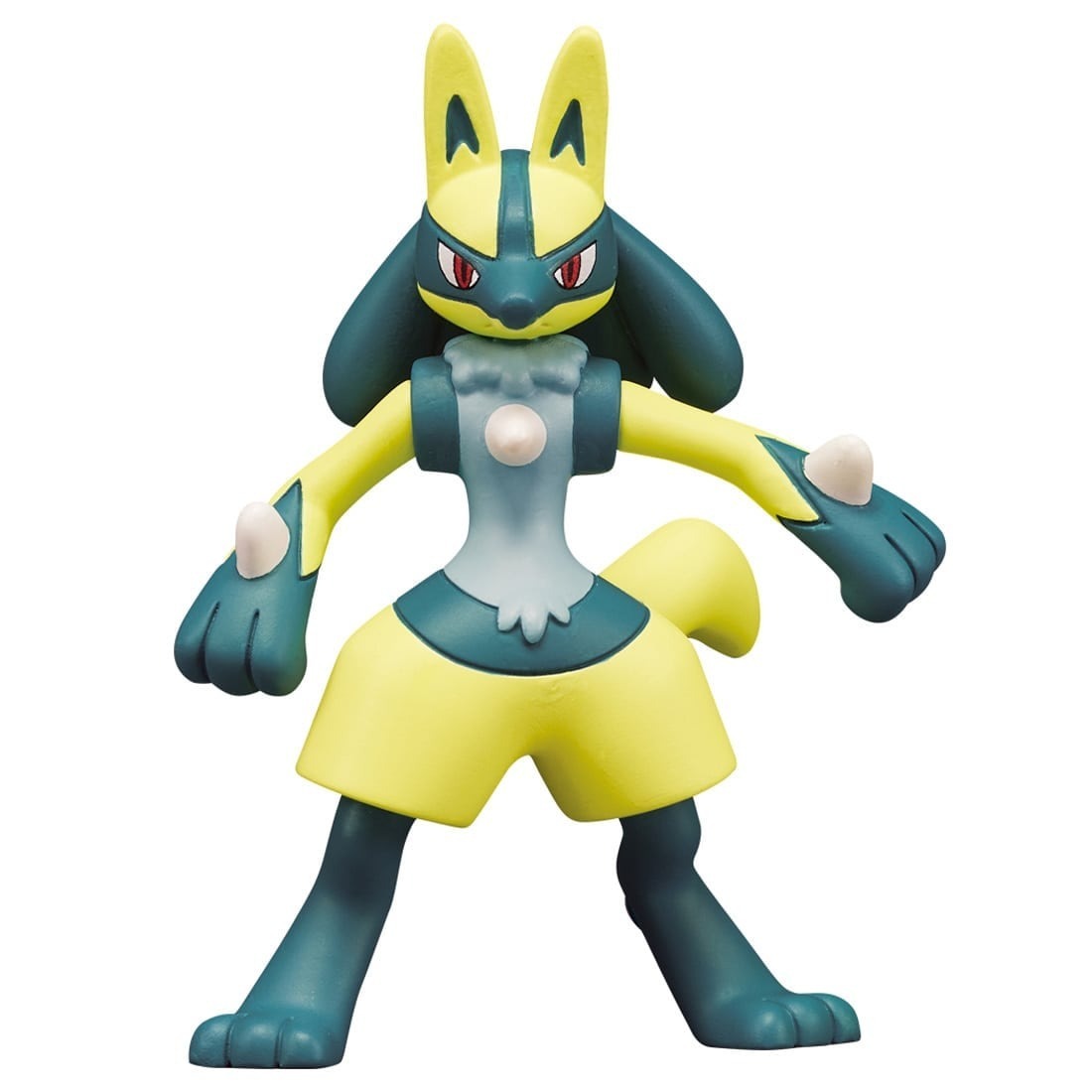 Takara Tomy Pokémon Moncolle Figure MS-52 黃色路卡利歐（盒裝）