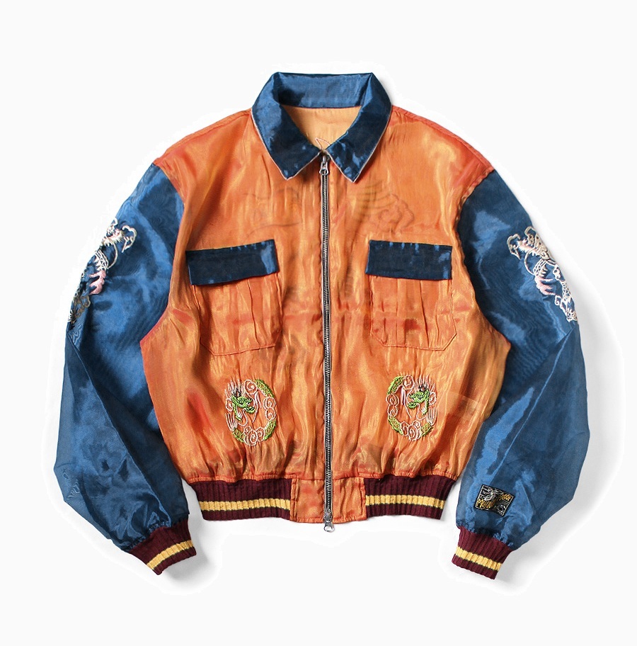 KAPITAL 2025 SHEER MOSQUITO GUARD 2 TONE JACKET - PRE ORDER ITEM (預訂中)