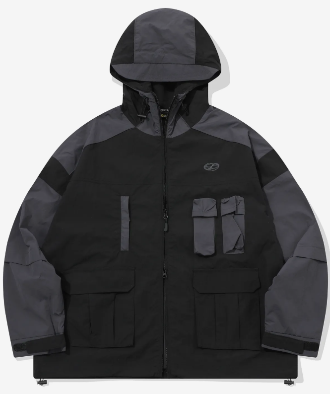 CPGN STUDIO / Magazine Hooded Windbreaker / Black /  JUL25
