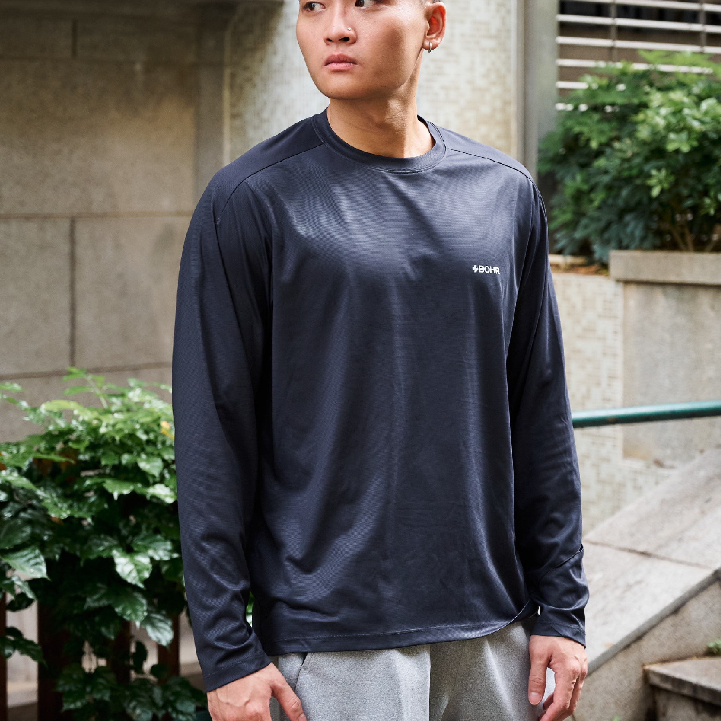 BOHRHOO Sunscreen Long Sleeve Tee 防曬 圖像長袖Tee [BH1026]