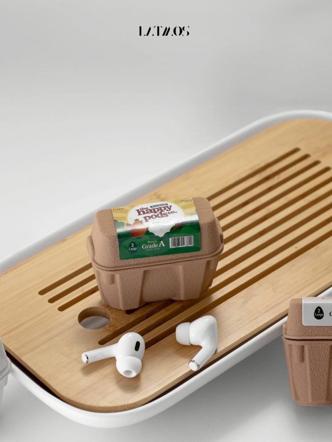 HAPPY PODS 雞蛋盒 airpods 耳機保護殼