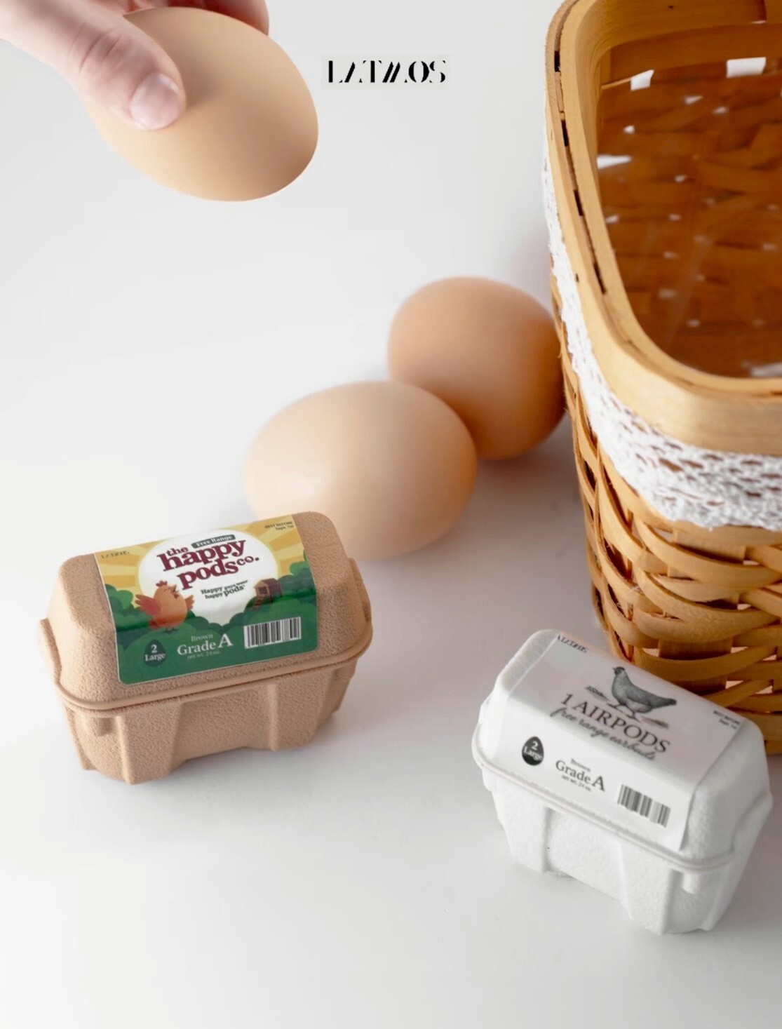 HAPPY PODS 雞蛋盒 airpods 耳機保護殼