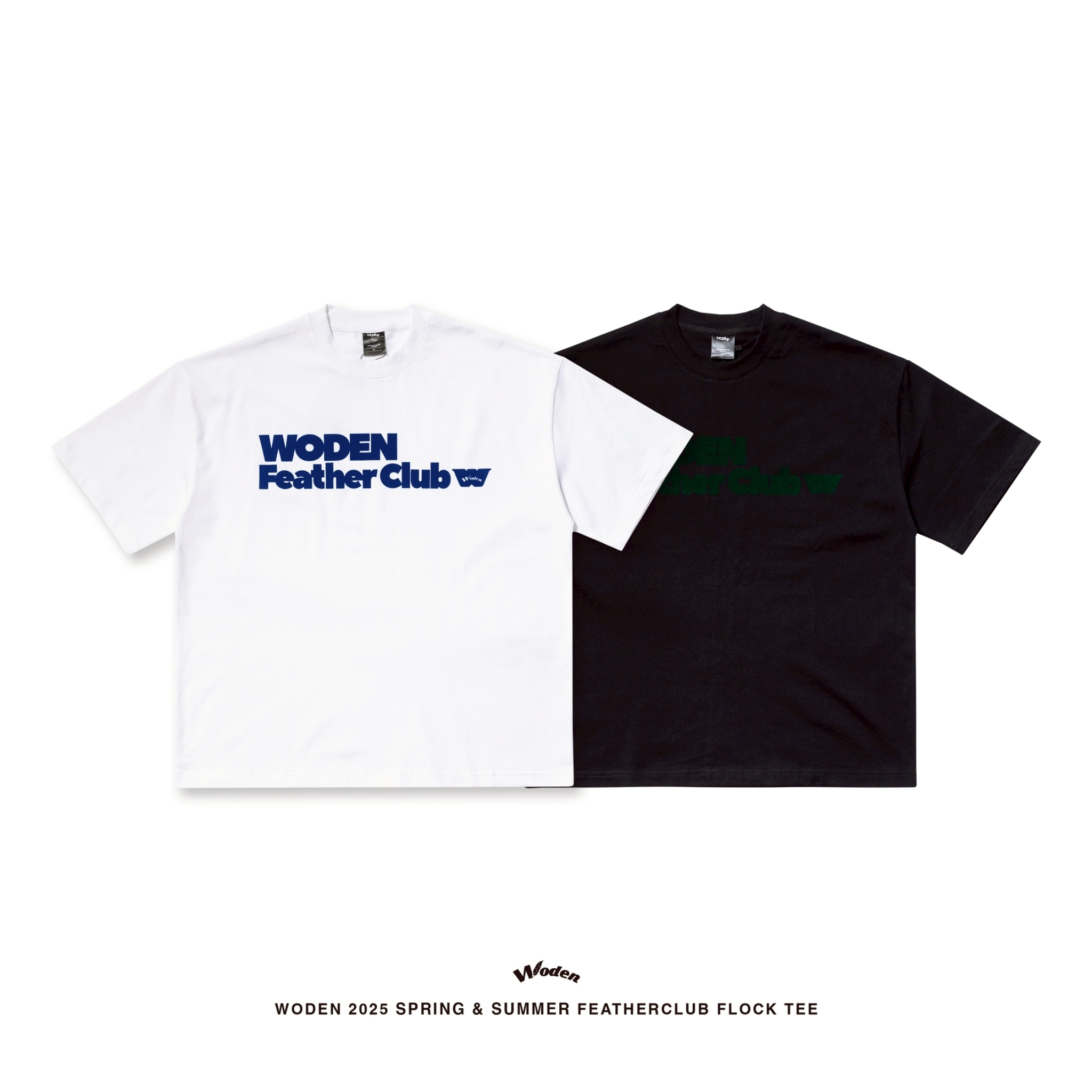 WODEN 2025 Spring & Summer 051 FeatherClub Flock Tee