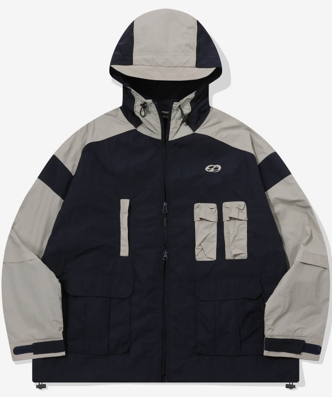 CPGN STUDIO / Magazine Hooded Windbreaker / Navy /  JUL25