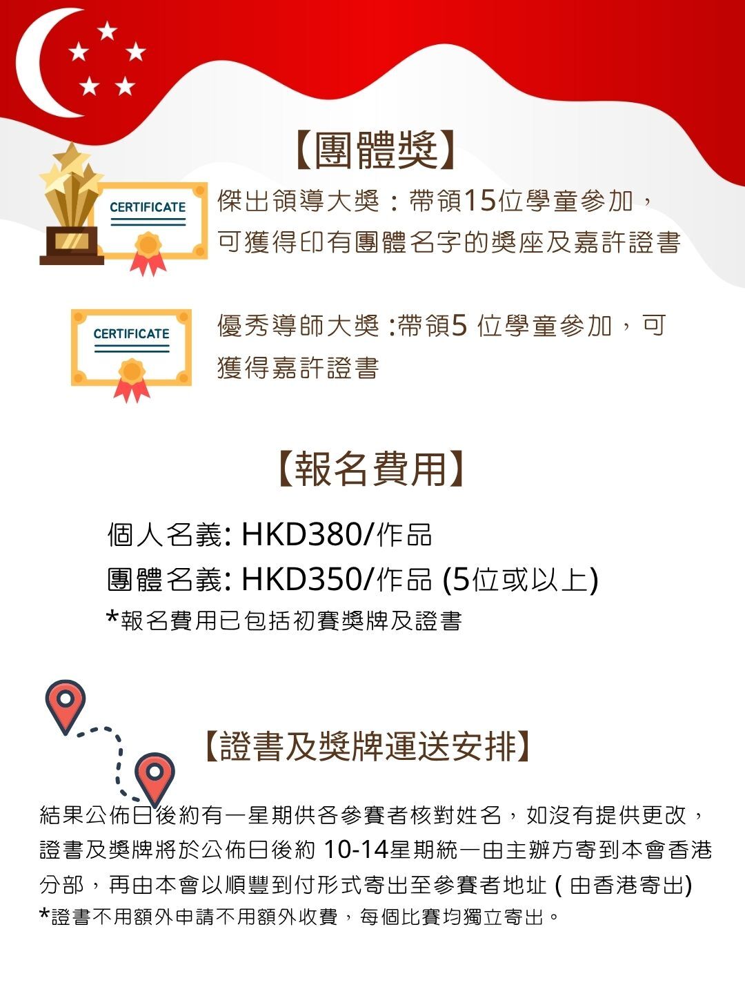 新加坡青少年繪畫大賽2025_16報名費用