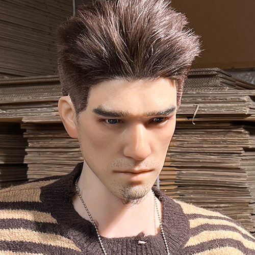 REALING 130cm 錦鯤 男性擬真娃娃 矽膠頭+TPE身體 睿靈 silicone sex male doll