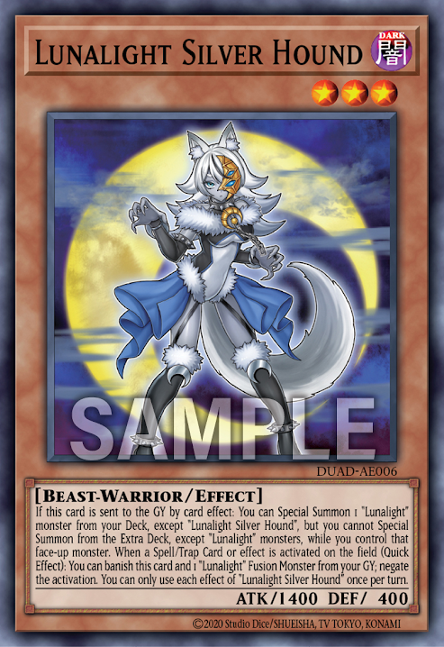 DUAD-AE006 Lunalight Silver Hound(月光銀狗)