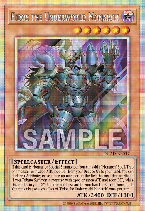 DUAD-AE017 (UR/PSER)Eidos the Underworld Monarch(冥帝王 哀多斯)