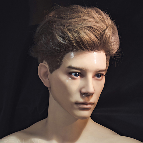 REALING 82cm 朗燁 男性半身擬真娃娃 矽膠頭+TPE身體 睿靈 silicone sex male doll