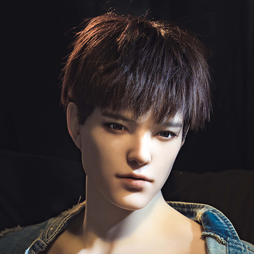 REALING 82cm 洛梵 男性半身擬真娃娃 矽膠頭+TPE身體 睿靈 silicone sex male doll