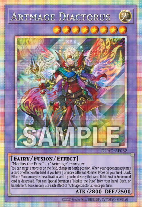 DUAD-AE032 (UR/PSER)Artmage Diactorus(神藝獄徒 迪亞庫托羅斯)