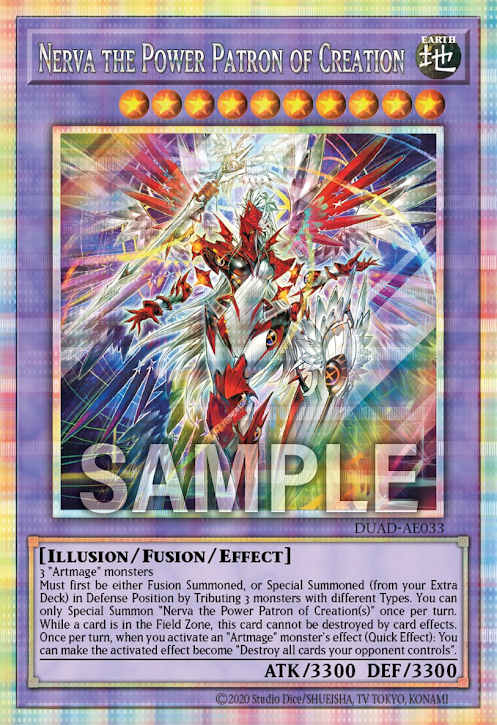 DUAD-AE033 (UTR/PSER)Nerva the Power Patron of Creation(創獄神 涅魯巴)