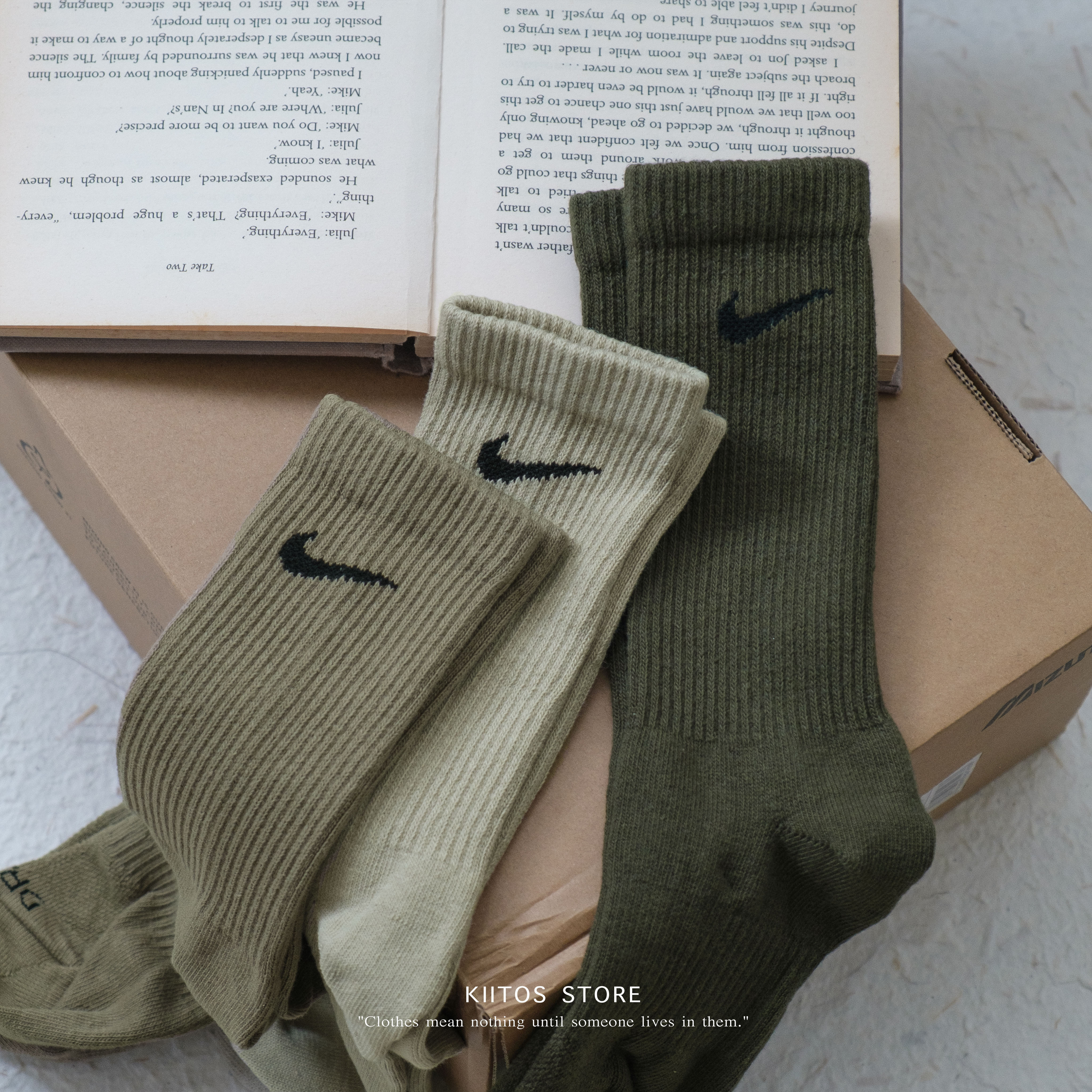 Nike Everyday Plus Dri-FIT 3Pack Socks 叢林色系 三雙一組 襪子 SX6891-915