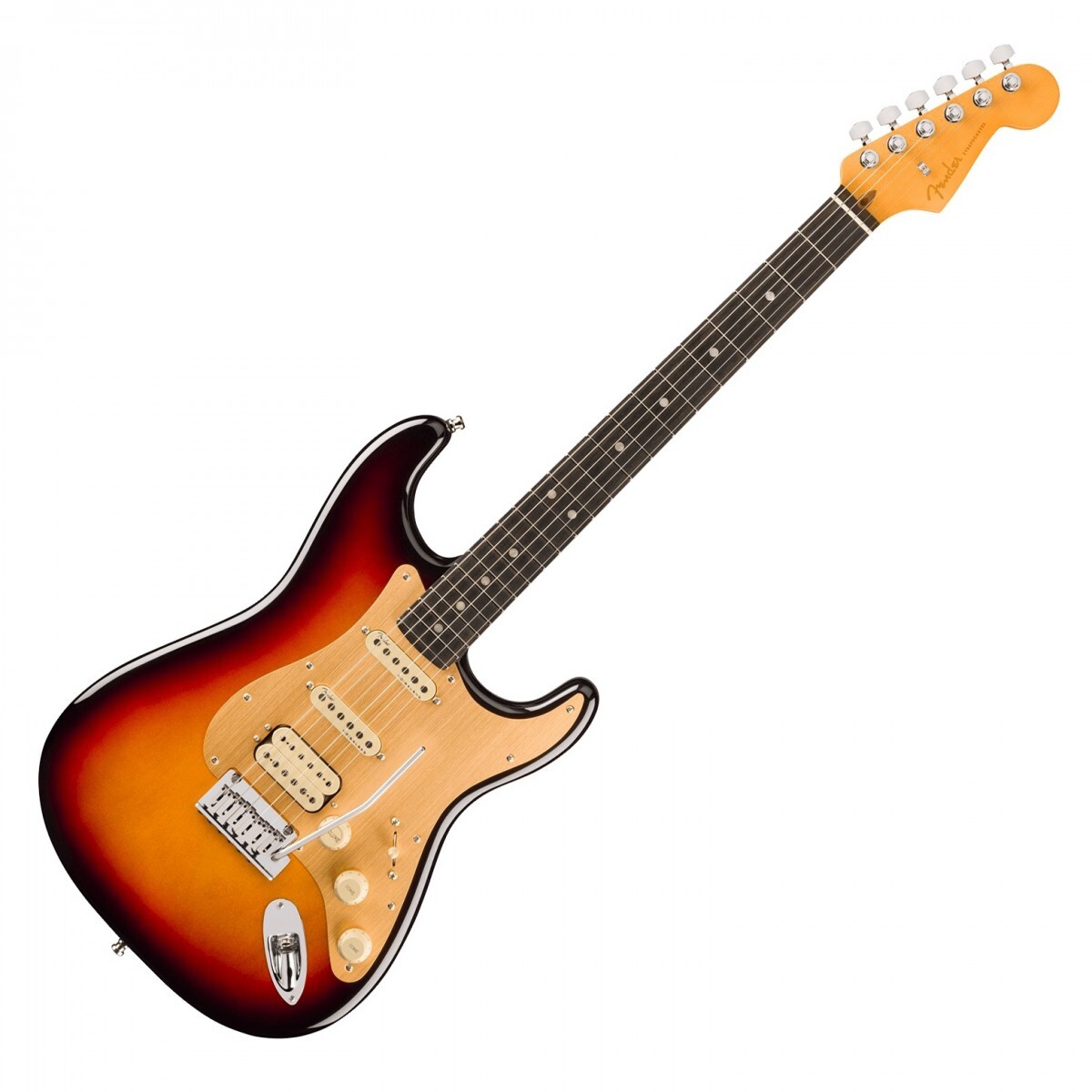 Fender American Ultra II Stratocaster HSS Ebony Ultraburst 電吉他 公司貨【宛伶樂器】