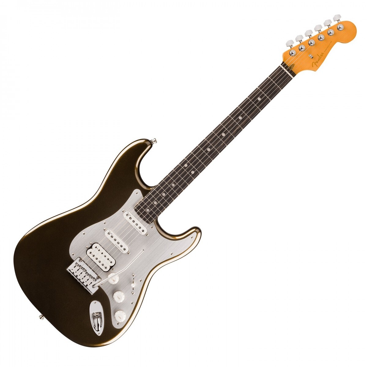 Fender American Ultra II Stratocaster HSS Ebony Texas Tea 電吉他 公司貨【宛伶樂器】
