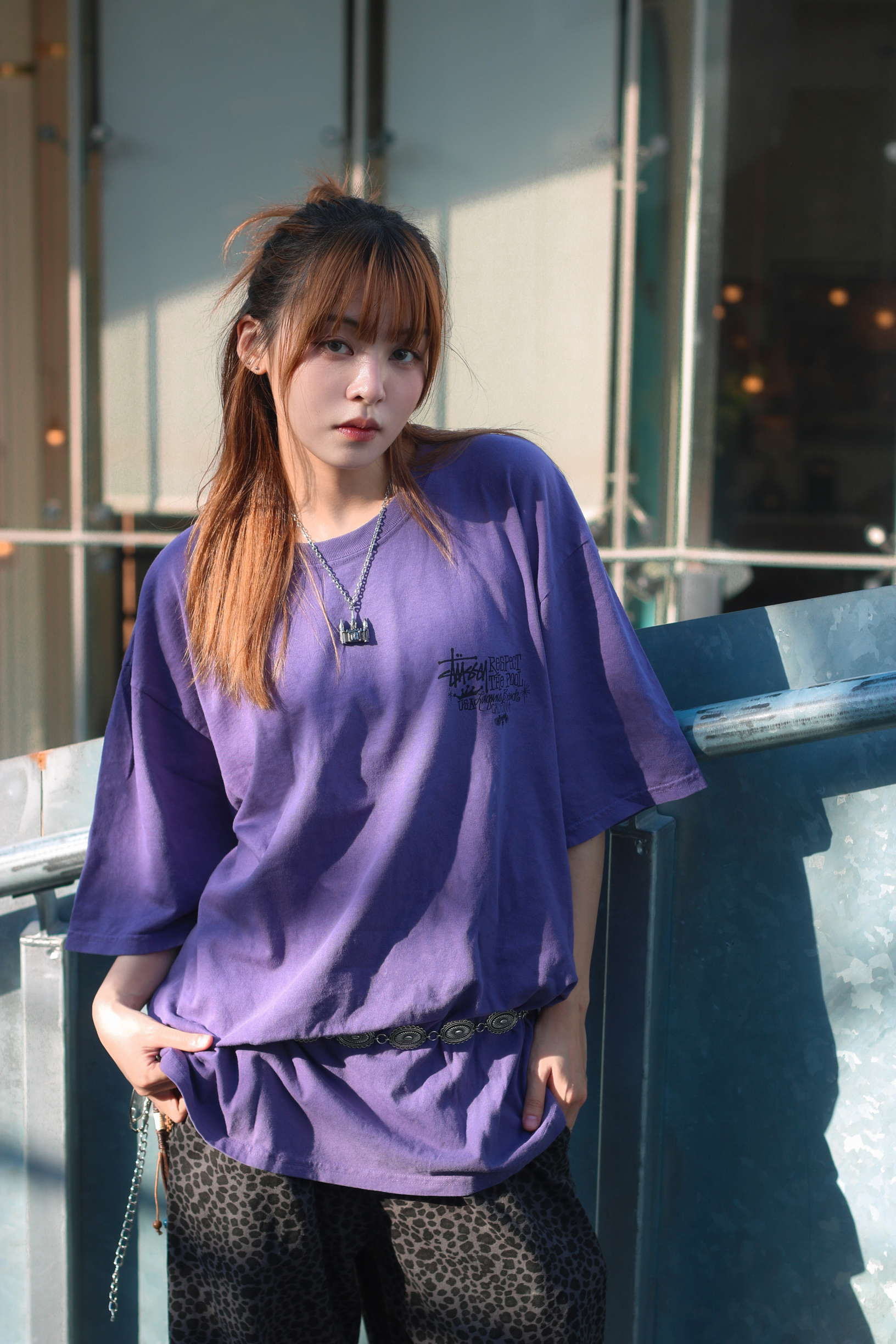 ☆ETW☆【EASY TO WEAR】Stussy RESPECT THE POOL PIG DYED TEE 字體 標語 水洗 短袖 短T