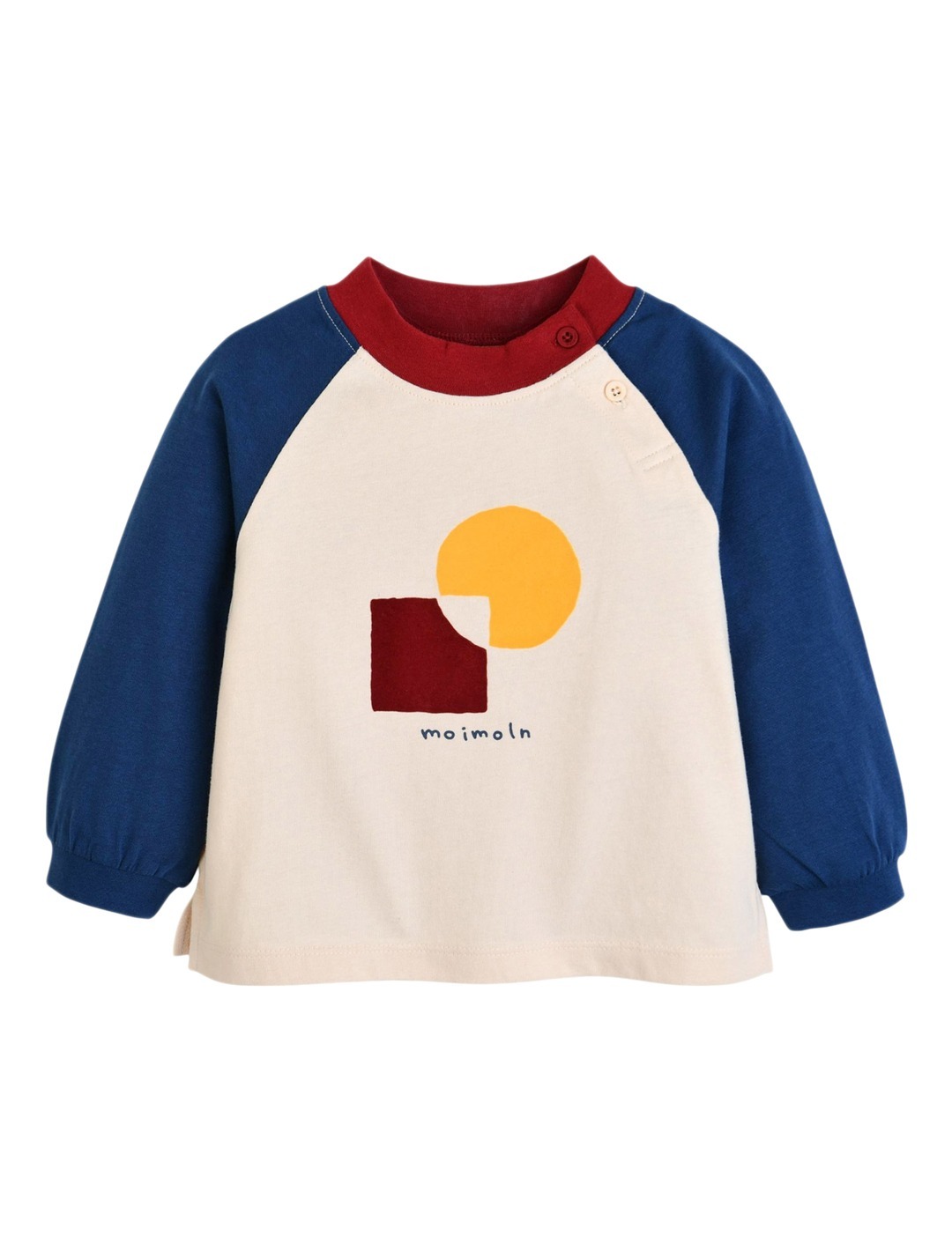 Moimoln☘︎25秋 幾何圖形上衣(淺米色)