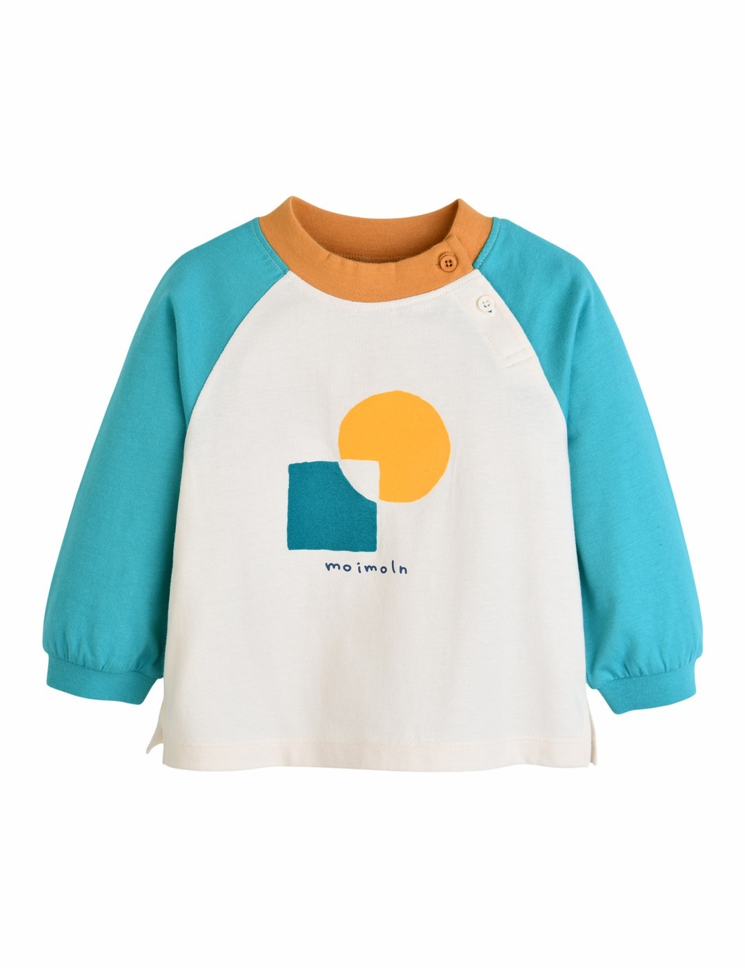 Moimoln☘︎25秋 幾何圖形上衣(奶油白)