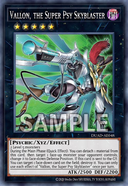 DUAD-AE048 (R)Vallon, the Super Psy Skyblaster(超念銃士 瓦隆)