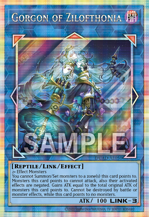 DUAD-AE050 (UTR/PSER)Gorgon of Zilofthonia(美麗的磁律機壞)