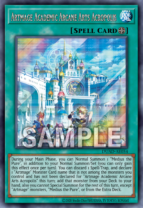 DUAD-AE054 (R/SER)Artmage Academic Arcane Arts Acropolis(神藝學都 神藝)