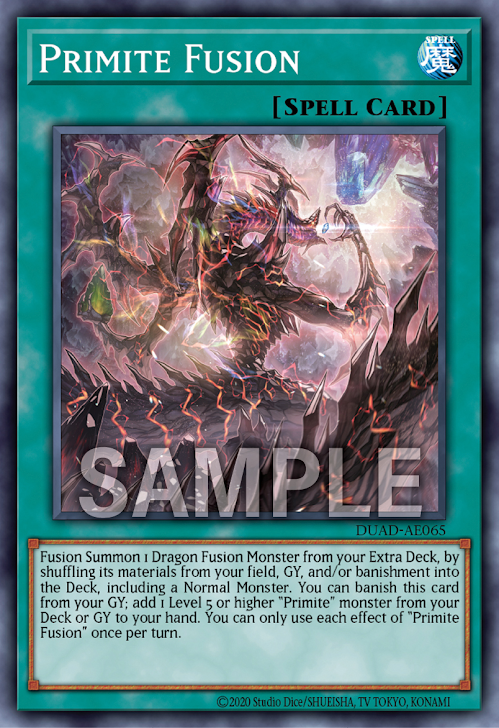 DUAD-AE065 Primite Fusion(原石融合)