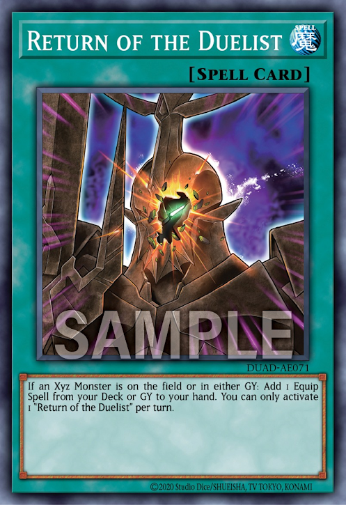 DUAD-AE071 Return of the Duelist(決鬥者歸來)