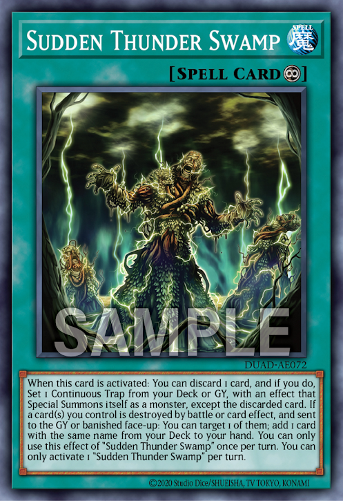 DUAD-AE072 Sudden Thunder Swamp(急雷泥沼)