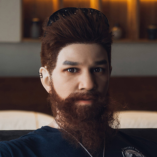 REALING 180cm 耀冉 男性擬真娃娃 全矽膠材質 睿靈 silicone sex male doll