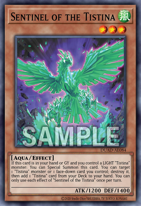 DUAD-AE084 Sentinel of the Tistina(緹斯緹那的步哨)