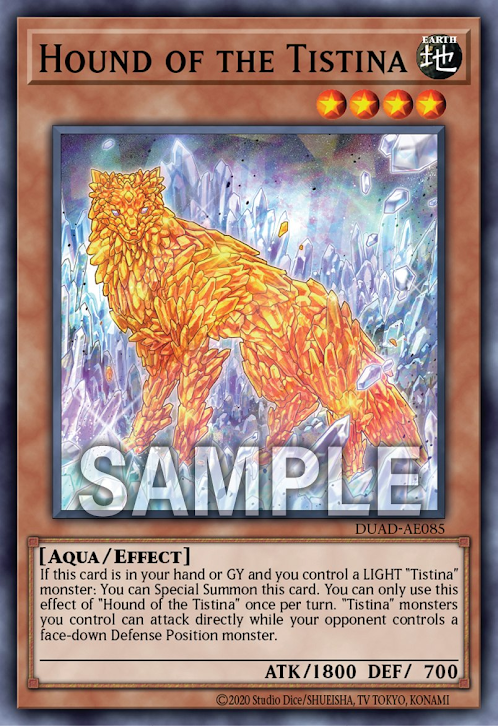 DUAD-AE085 Hound of the Tistina(緹斯緹那的獵犬)