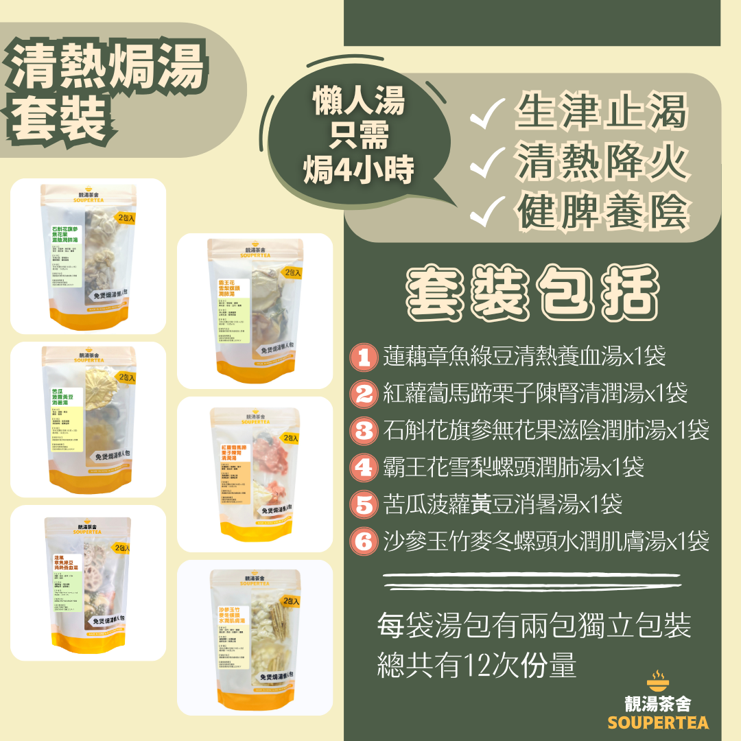 清熱焗湯套裝